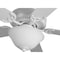 Progress Lighting AirPro Collection 52" Five-Blade Ceiling fan w/White Etched Light Kit P2599-30 - alternate 6